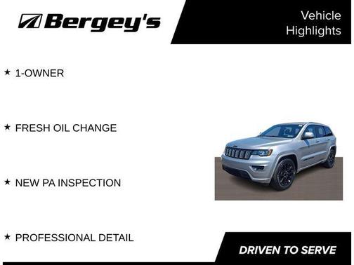 Billet Silver Metallic Clearcoat 2017 Jeep Grand Cherokee Altitude