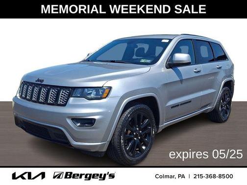 Billet Silver Metallic Clearcoat 2017 Jeep Grand Cherokee Altitude