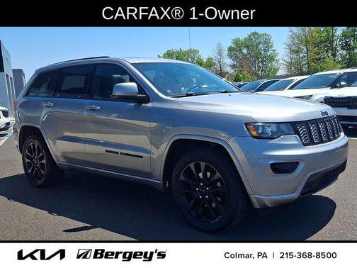 Billet Silver Metallic Clearcoat 2017 Jeep Grand Cherokee Altitude