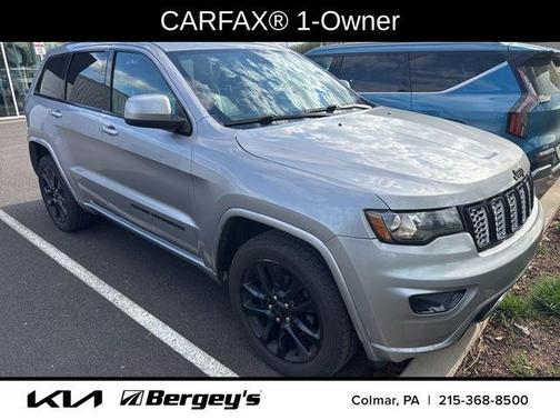 Billet Silver Metallic Clearcoat 2017 Jeep Grand Cherokee Altitude