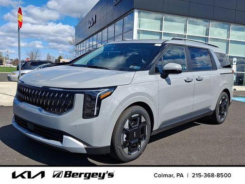 Ceramic Silver 2026 Kia Carnival EX