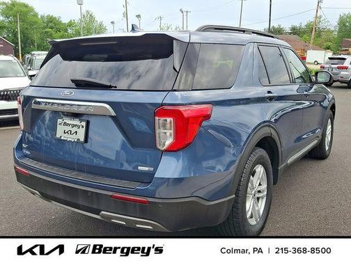 BLUE METALLIC 2020 Ford Explorer XLT