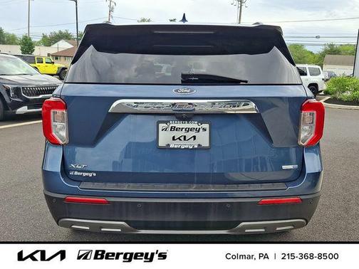 BLUE METALLIC 2020 Ford Explorer XLT