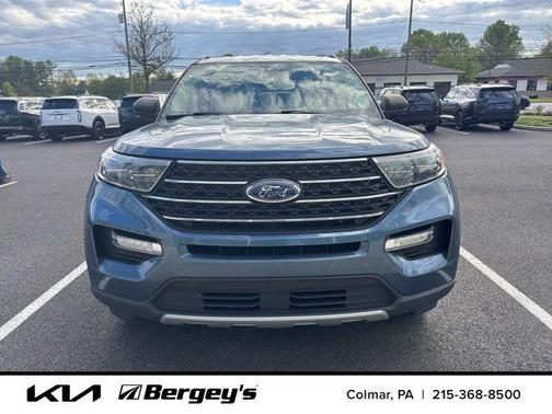 BLUE METALLIC 2020 Ford Explorer XLT
