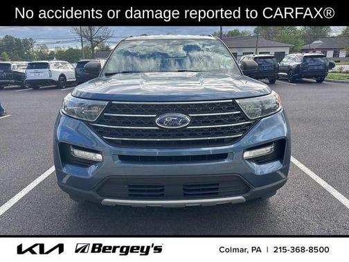 BLUE METALLIC 2020 Ford Explorer XLT
