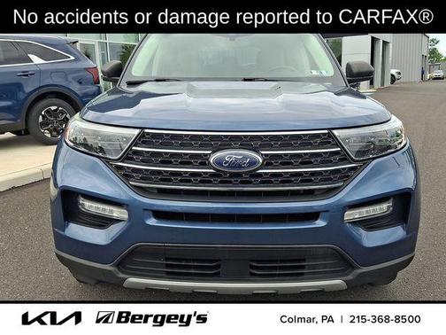 BLUE METALLIC 2020 Ford Explorer XLT