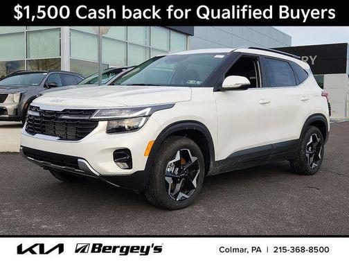 Snow White Pearl 2026 Kia Seltos EX