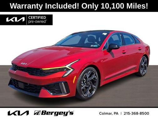 Runway Red 2025 Kia K5 GT-Line