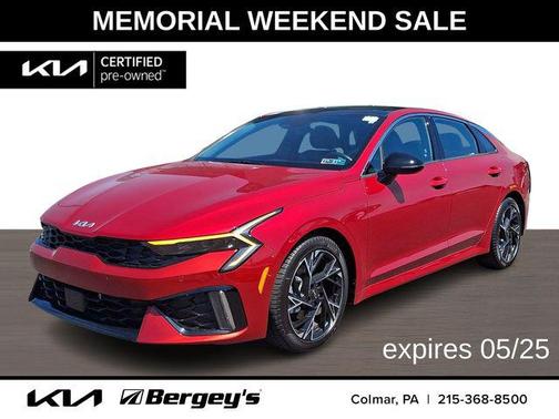 Runway Red 2025 Kia K5 GT-Line