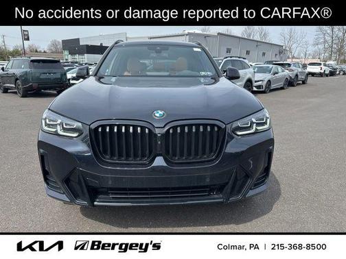 Carbon Black Metallic 2024 BMW X3 xDrive30i