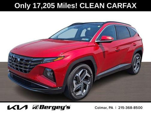 Calypso Red 2023 Hyundai TUCSON Limited
