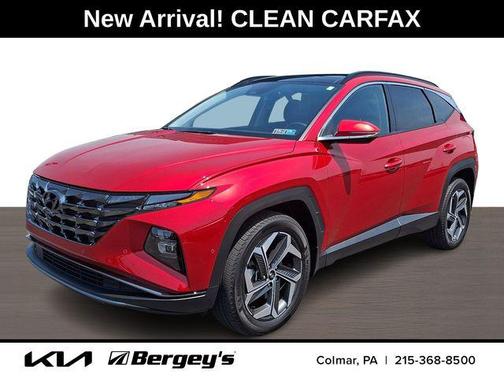 Calypso Red 2023 Hyundai TUCSON Limited