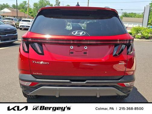 Calypso Red 2023 Hyundai TUCSON Limited