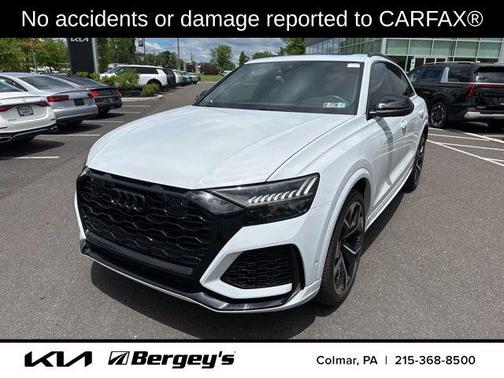 White 2021 Audi RS Q8 4.0T