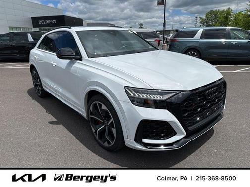 White 2021 Audi RS Q8 4.0T