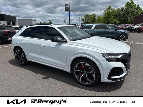White 2021 Audi RS Q8 4.0T