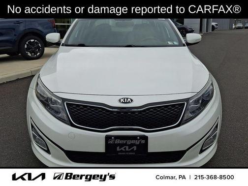 Snow White Pearl 2015 Kia Optima LX