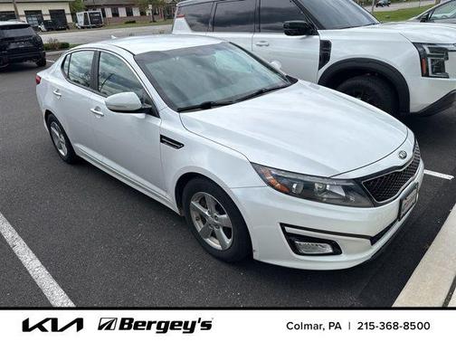 Snow White Pearl 2015 Kia Optima LX