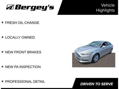 Ingot Silver 2014 Ford Fusion SE