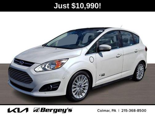 White Platinum Clearcoat Metallic 2015 Ford C-Max Energi SEL