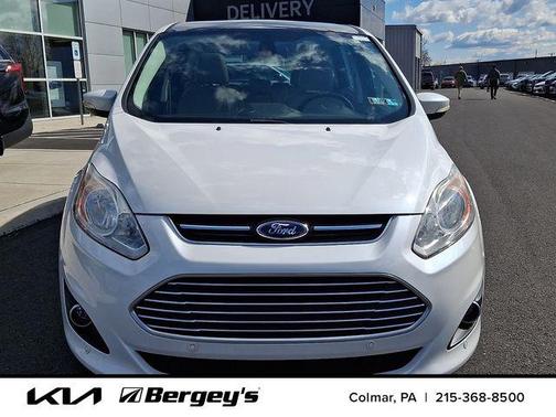 White Platinum Clearcoat Metallic 2015 Ford C-Max Energi SEL