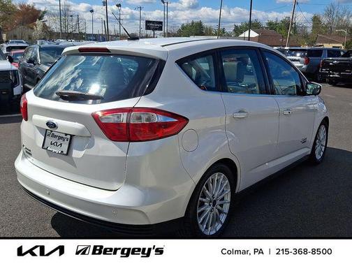 White Platinum Clearcoat Metallic 2015 Ford C-Max Energi SEL