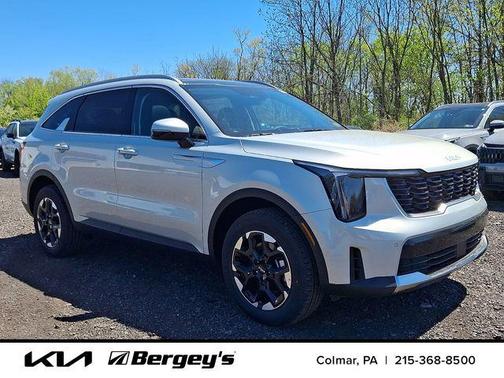 Ivory Silver 2026 Kia Sorento S