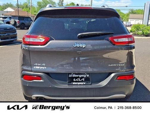 Granite Crystal Metallic Clearcoat 2018 Jeep Cherokee Limited