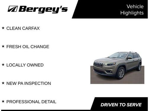 Light Brownstone Pearlcoat 2019 Jeep Cherokee Latitude Plus