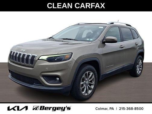 Light Brownstone Pearlcoat 2019 Jeep Cherokee Latitude Plus