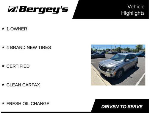 Steel Gray 2024 Kia Seltos LX