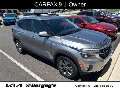 Steel Gray 2024 Kia Seltos LX
