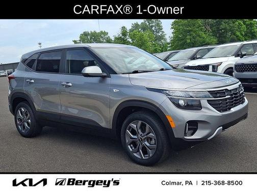 Steel Gray 2024 Kia Seltos LX