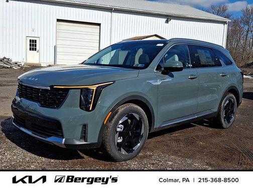 Cityscape Green 2026 Kia Sorento Hybrid EX