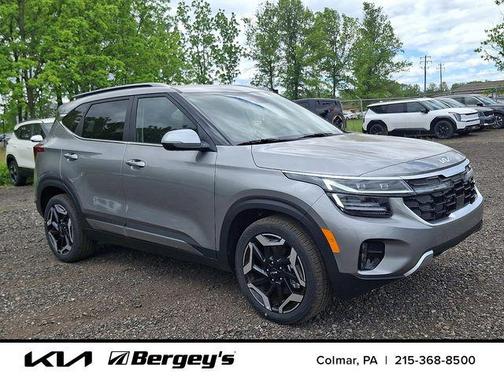 Steel Gray 2026 Kia Seltos SX