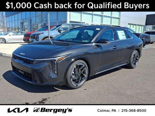 Interstellar Gray 2026 Kia K4 GT-Line