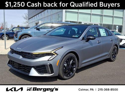 Steel Matte Gray 2026 Kia K5 GT-Line AWD