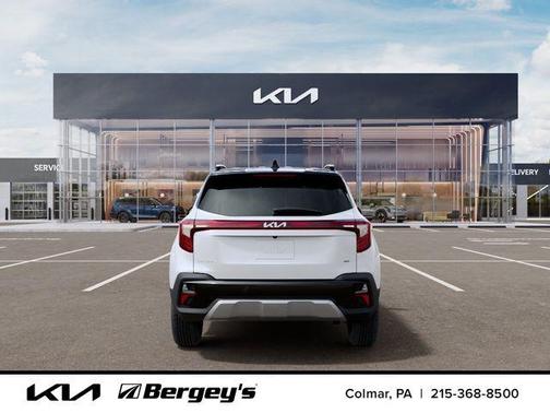 Clear White/Black Roof 2026 Kia Seltos SX