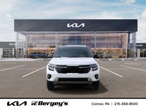 Clear White/Black Roof 2026 Kia Seltos SX