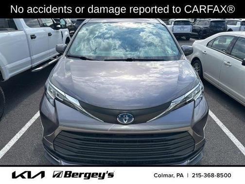 Predawn Gray Mica 2021 Toyota Sienna LE