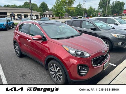 Hyper Red 2017 Kia Sportage EX