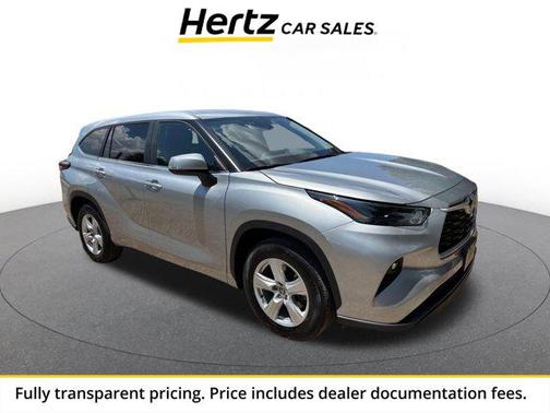 Celestial Silver Metallic 2025 Toyota Highlander LE