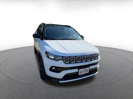 Bright White Clearcoat 2025 Jeep Compass Limited