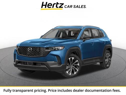 Ingot Blue Metallic 2025 Mazda CX-50 Hybrid Premium Plus Package
