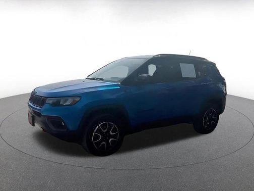 Hydro Blue Pearlcoat 2025 Jeep Compass Trailhawk