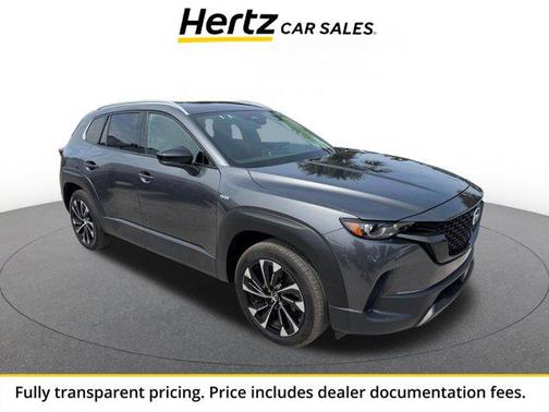 Machine Gray Metallic 2025 Mazda CX-50 Hybrid Premium Plus Package