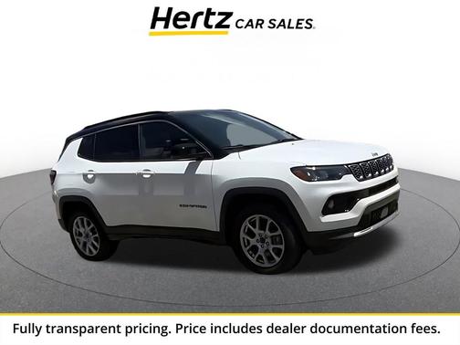 Bright White Clearcoat 2025 Jeep Compass Limited