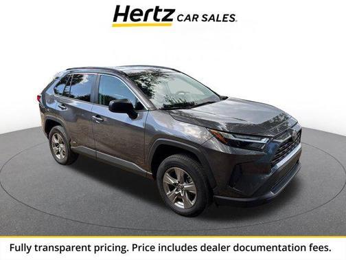 Magnetic Gray Metallic 2024 Toyota RAV4 Hybrid LE