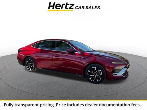 Ultimate red 2025 Hyundai SONATA SEL
