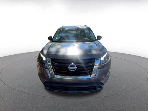 Gun Metallic 2025 Nissan Pathfinder SV 4WD